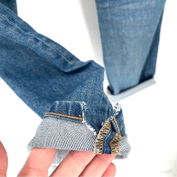 EVERLANE Ankle Medium Wash Straight Leg High Waist Jeans - Picture 6 of 11